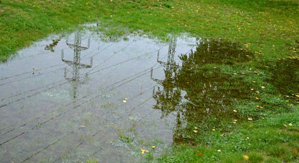 Flooded Yard Drainage Installation in Hilliard