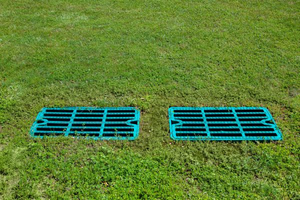 Yard Drain Maintenance in Hilliard