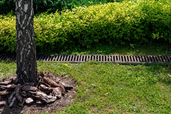 Garden Drainage Installation in Hilliard