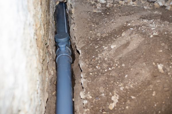 Drain Line Installation in Hilliard