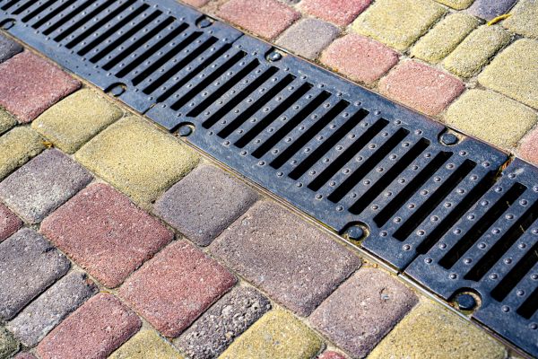 Patio Drainage Installation in Hilliard