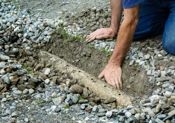 French Ditch Installation in Hilliard
