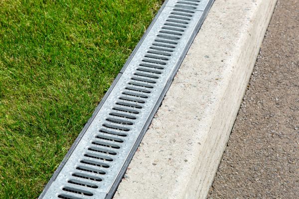 Courtyard Drain Installation in Hilliard